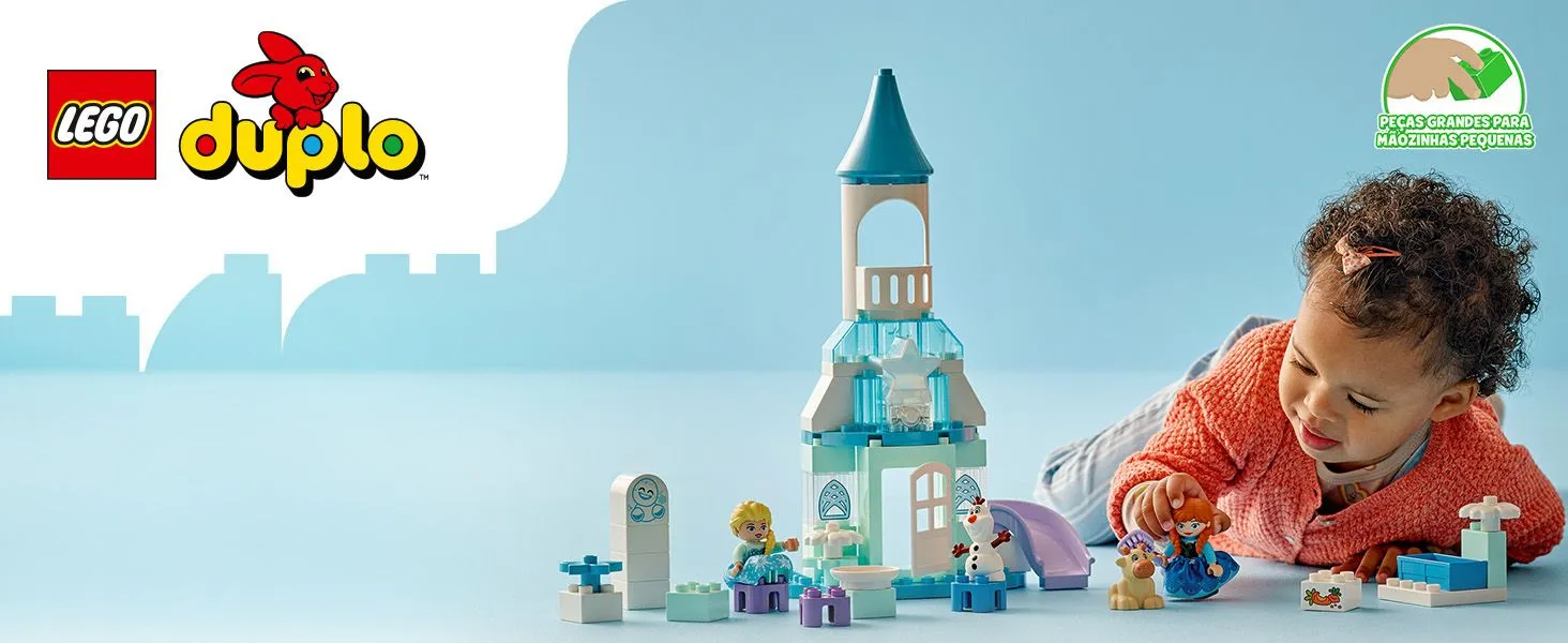 LEGO DUPLO Anna and Elsa's Snowy Castle 10455