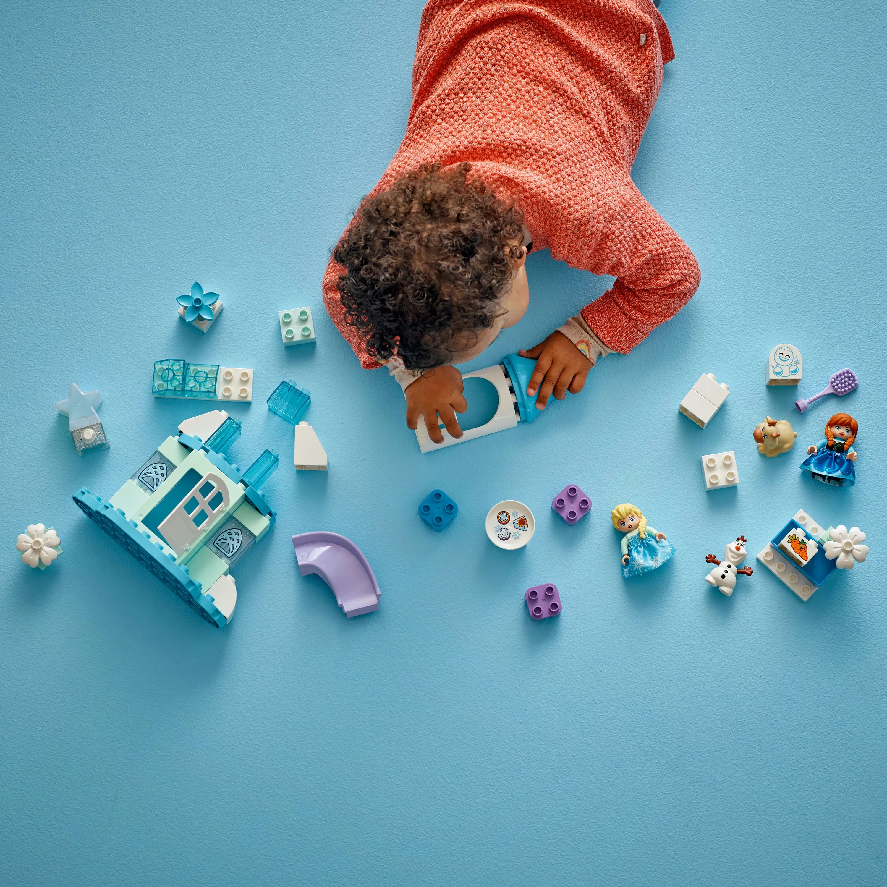 LEGO DUPLO Anna and Elsa's Snowy Castle 10455