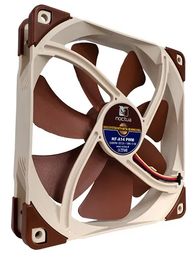 Noctua NF-A14 PWM, 140mm - chassi fläkt