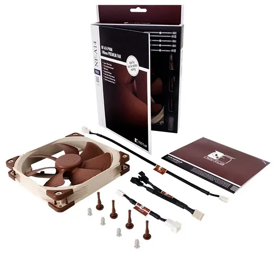 Noctua NF-A14 PWM, 140mm - chassi fläkt