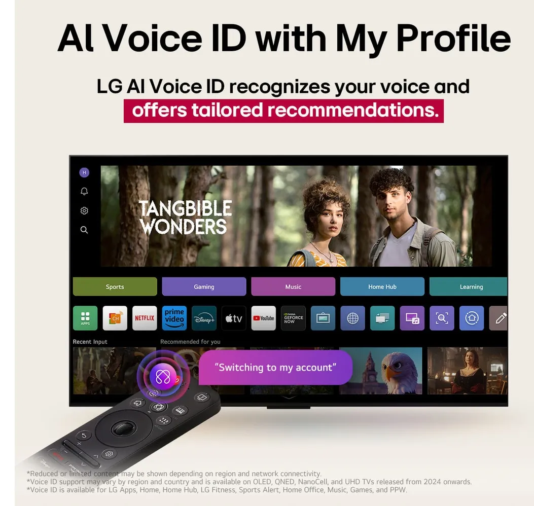 LG OLED97G54LW 97" 4K webOS TV, 144 Hz, Dolby Vision