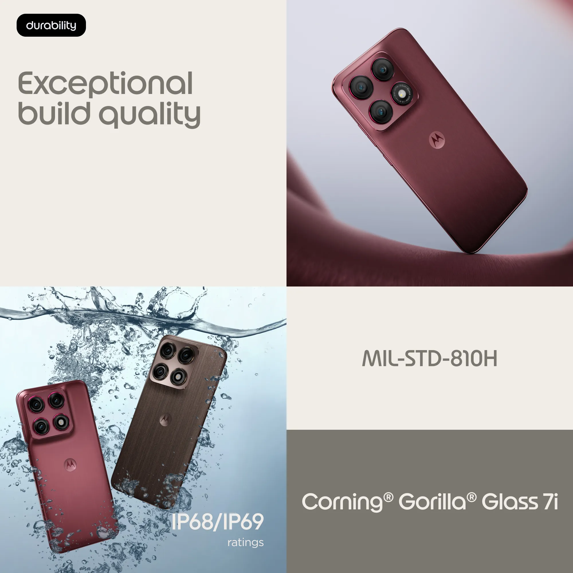 Motorola Edge 70 Pro 8/256GB, PANTONE Zinfandel