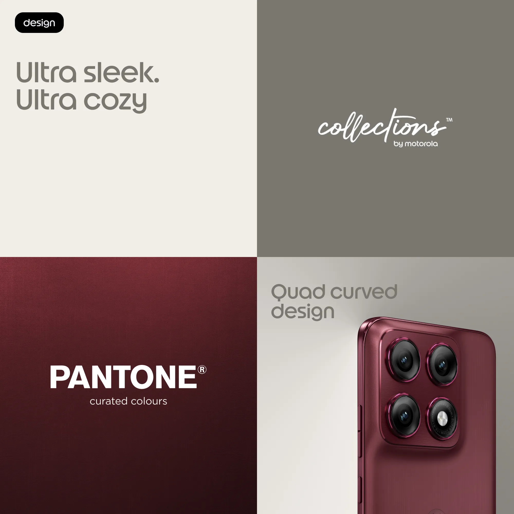 Motorola Edge 70 Pro 8/256GB, PANTONE Zinfandel