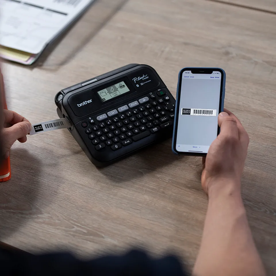 Brother PT-D460BTVP Label Printer, USB/Bluetooth