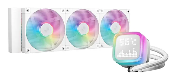 DeepCool LP360 - vätskekylare, Vit
