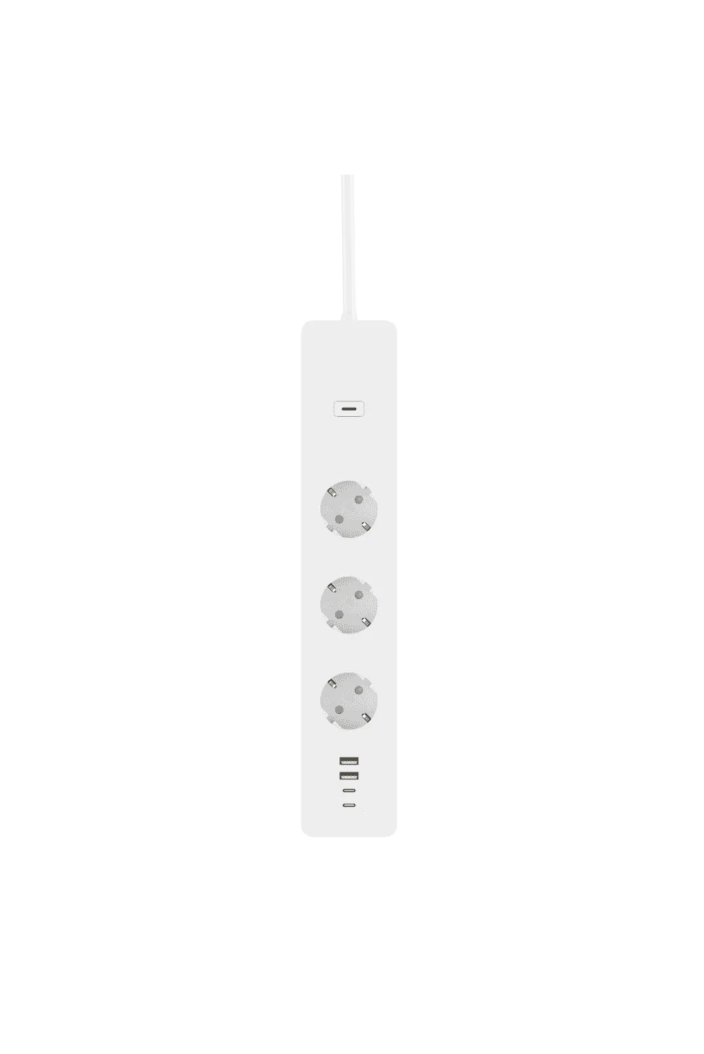 Woox Smart Multi Plug R6132 - smart uttag, 3x uttag, 2x USB-A, 2x USB-C, Wi-Fi