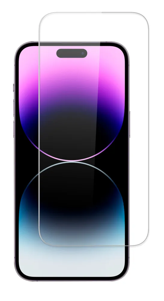Screenor Premium Tempered Silver Edition, iPhone 15 Pro Max -panssarilasi