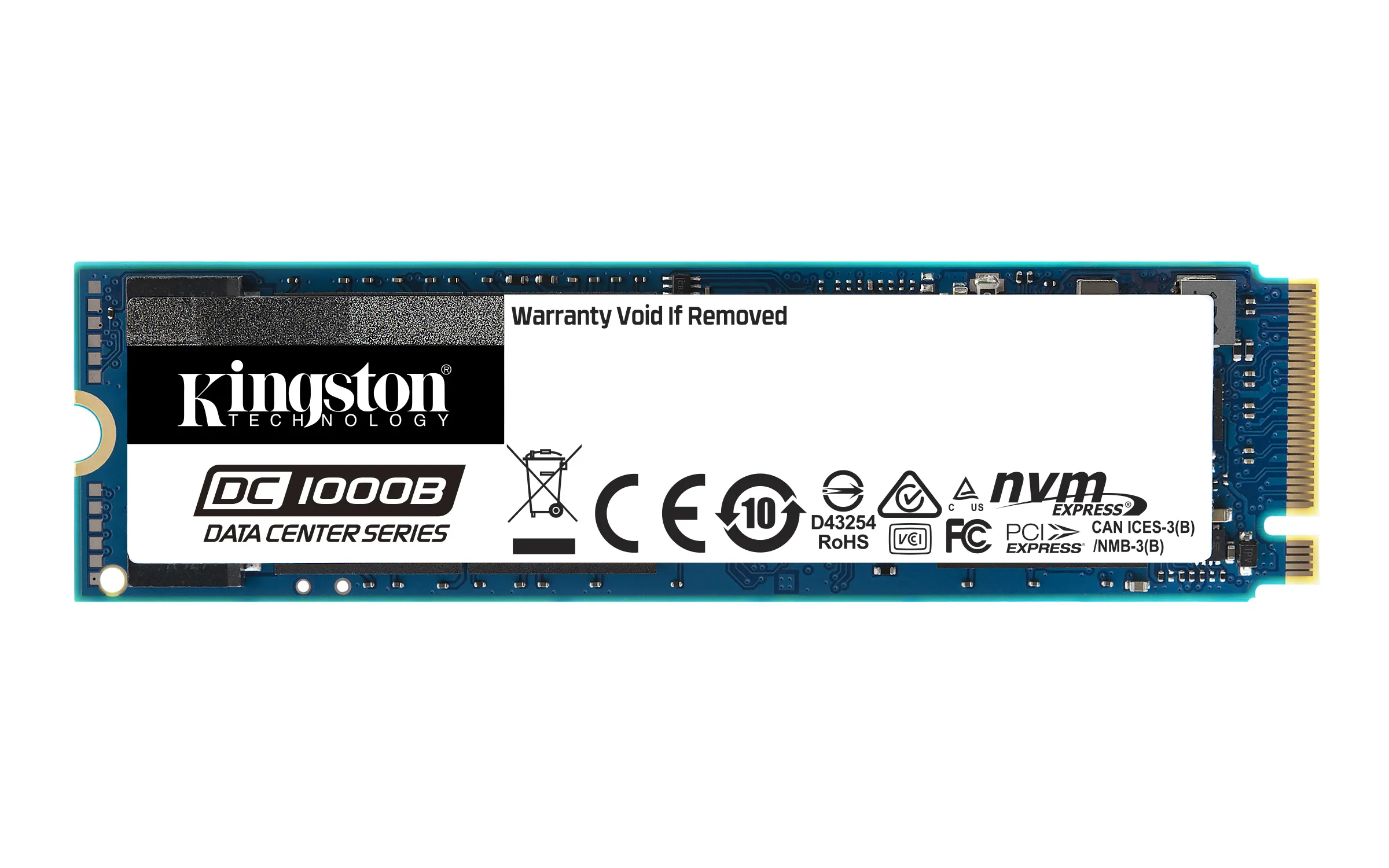Kingston DC1000B 480GB M.2 PCIe NVMe Gen3 x4 SSD