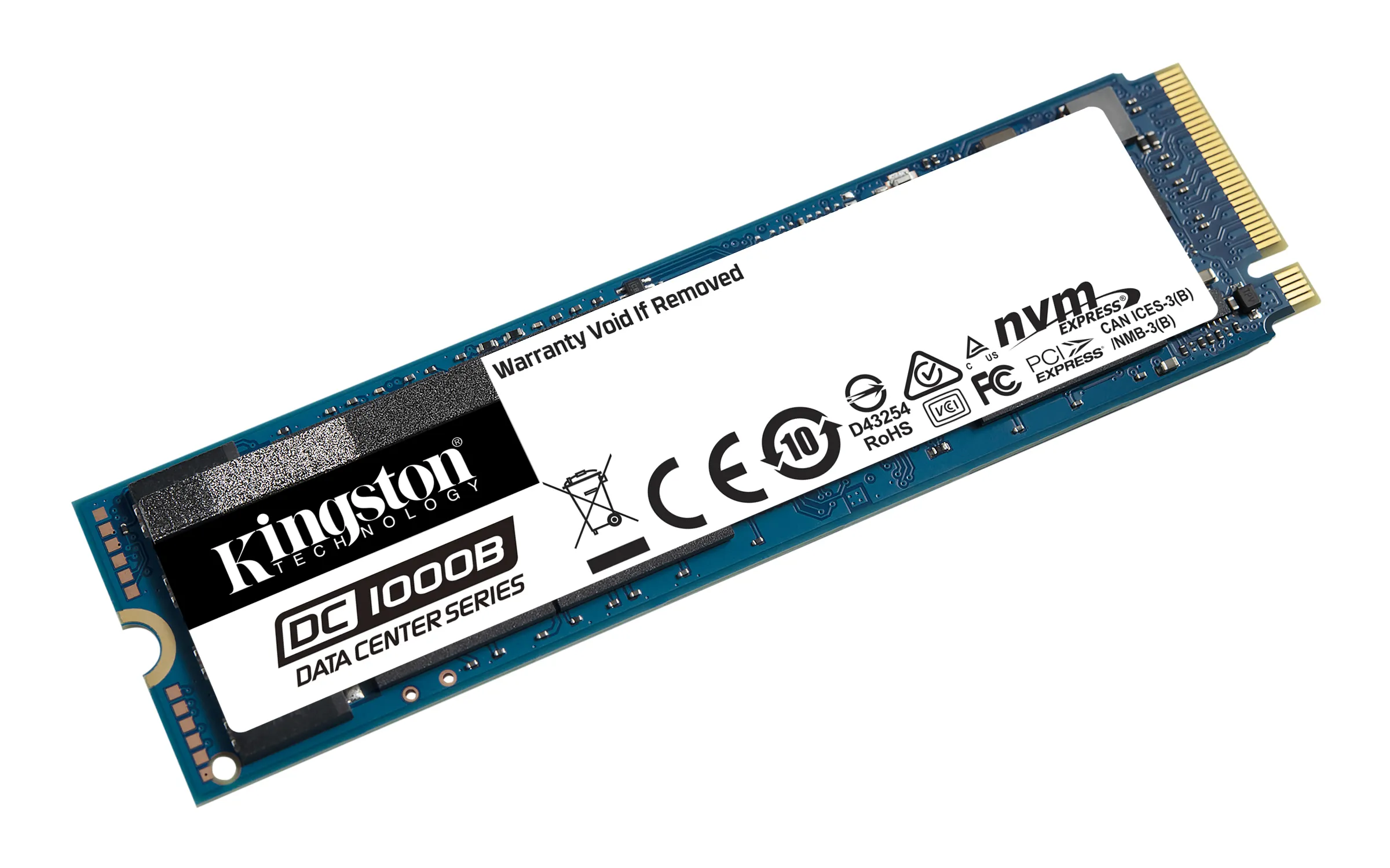 Kingston DC1000B 480GB M.2 PCIe NVMe Gen3 x4 SSD
