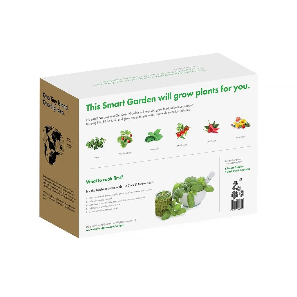 Click and Grow Smart Garden 3 Start kit - Dark Gray