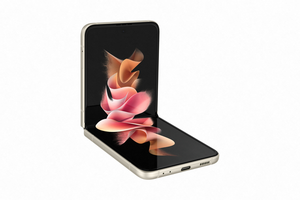 Samsung Galaxy Z Flip3 5G 128/8GB - mobile phone, cream
