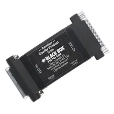BLACK BOX  OPTO ISOLATOR - RS-232, DB25 MALE TO DB25 FEMALE, 115.2-KBPS