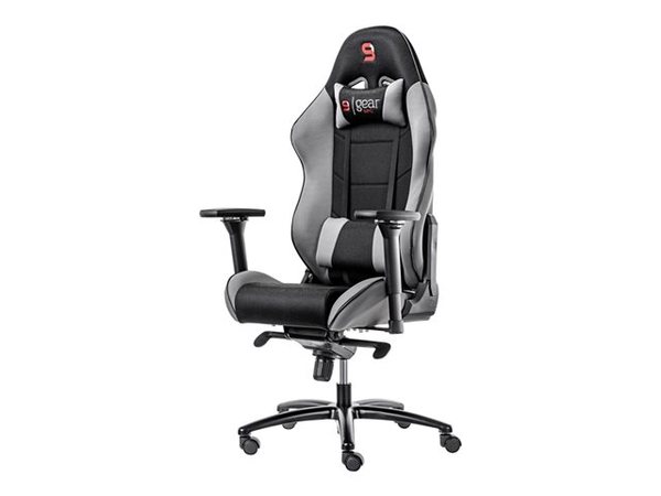 Silentium PC Gear SR500F Gaming Chair - Grey Fabric