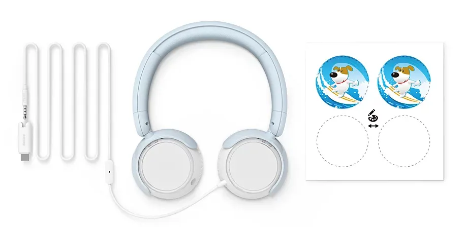 Philips 2000 Series TAK2000BL/00 On-ear Headphones, Blue