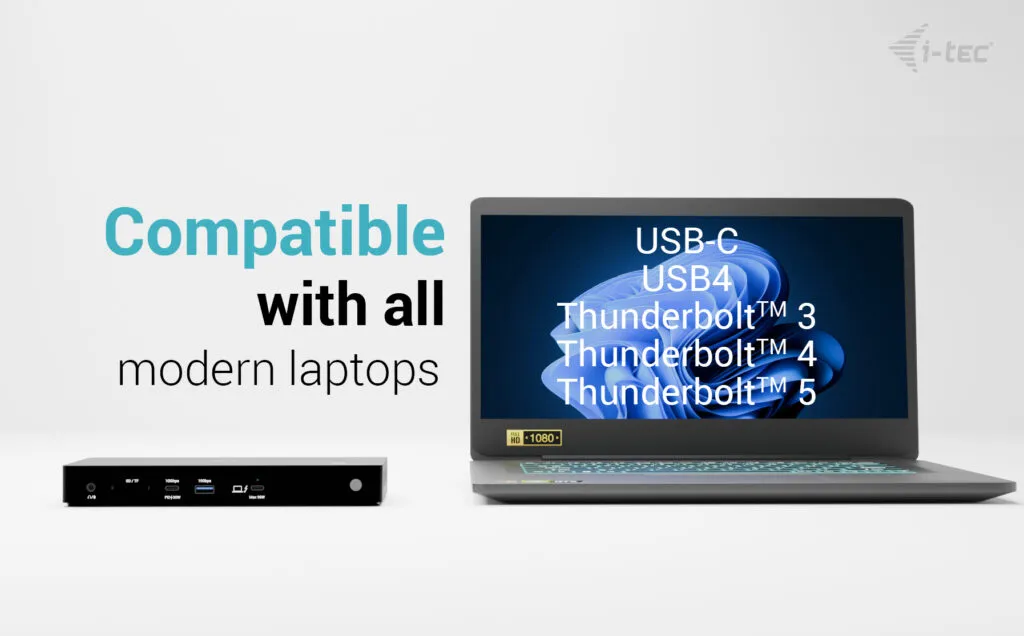 I-TEC Thunderbolt4 3x Display Docking Station, PD 96W