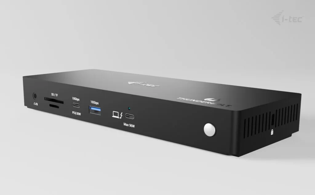 I-TEC Thunderbolt4 3x Display Docking Station, PD 96W