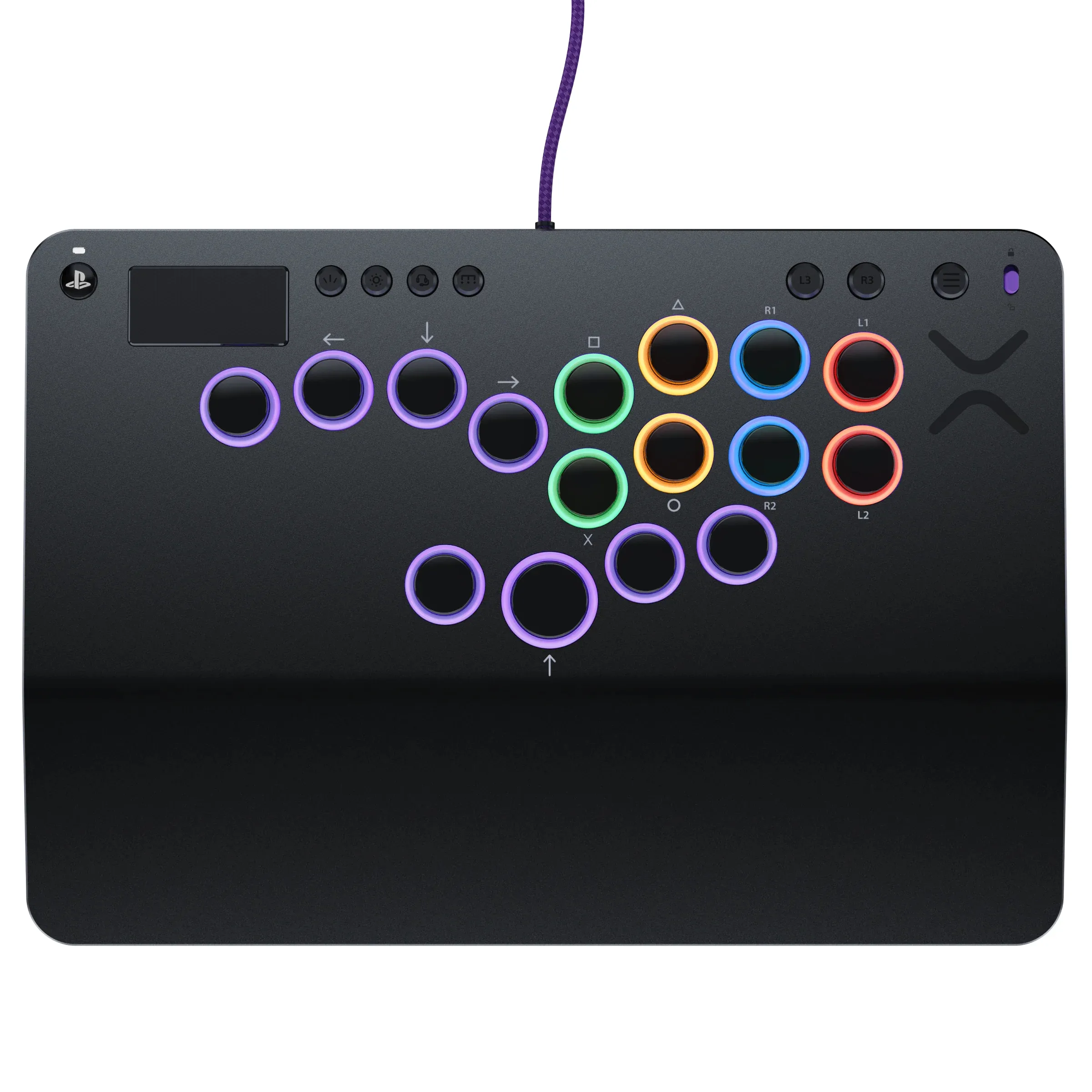 Turtle Beach Victrix Pro KO Leverless-taistelupeliohjain (PlayStation 5, PlayStation 4, PC) - Harmaa