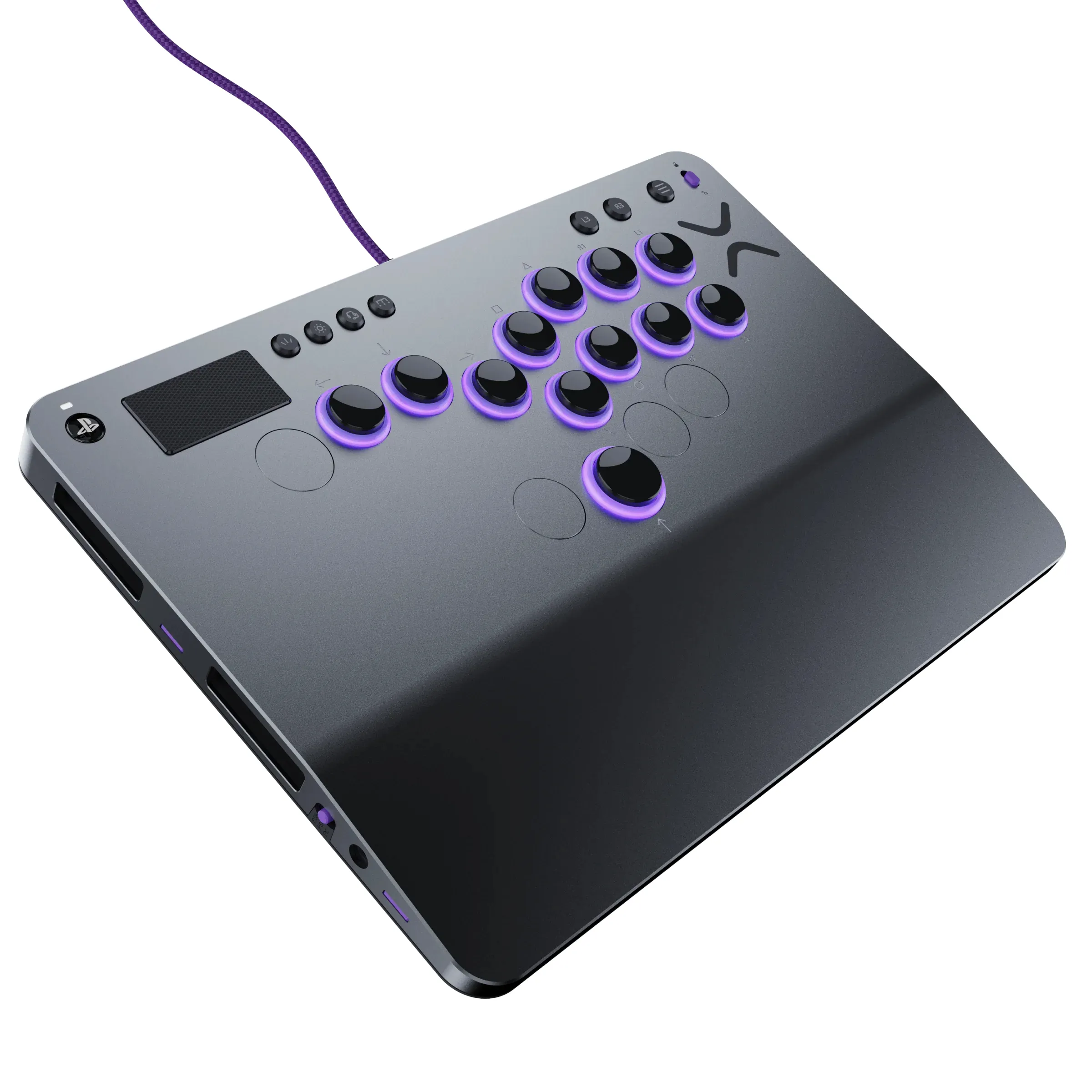 Turtle Beach Victrix Pro KO Leverless-taistelupeliohjain (PlayStation 5, PlayStation 4, PC) - Harmaa