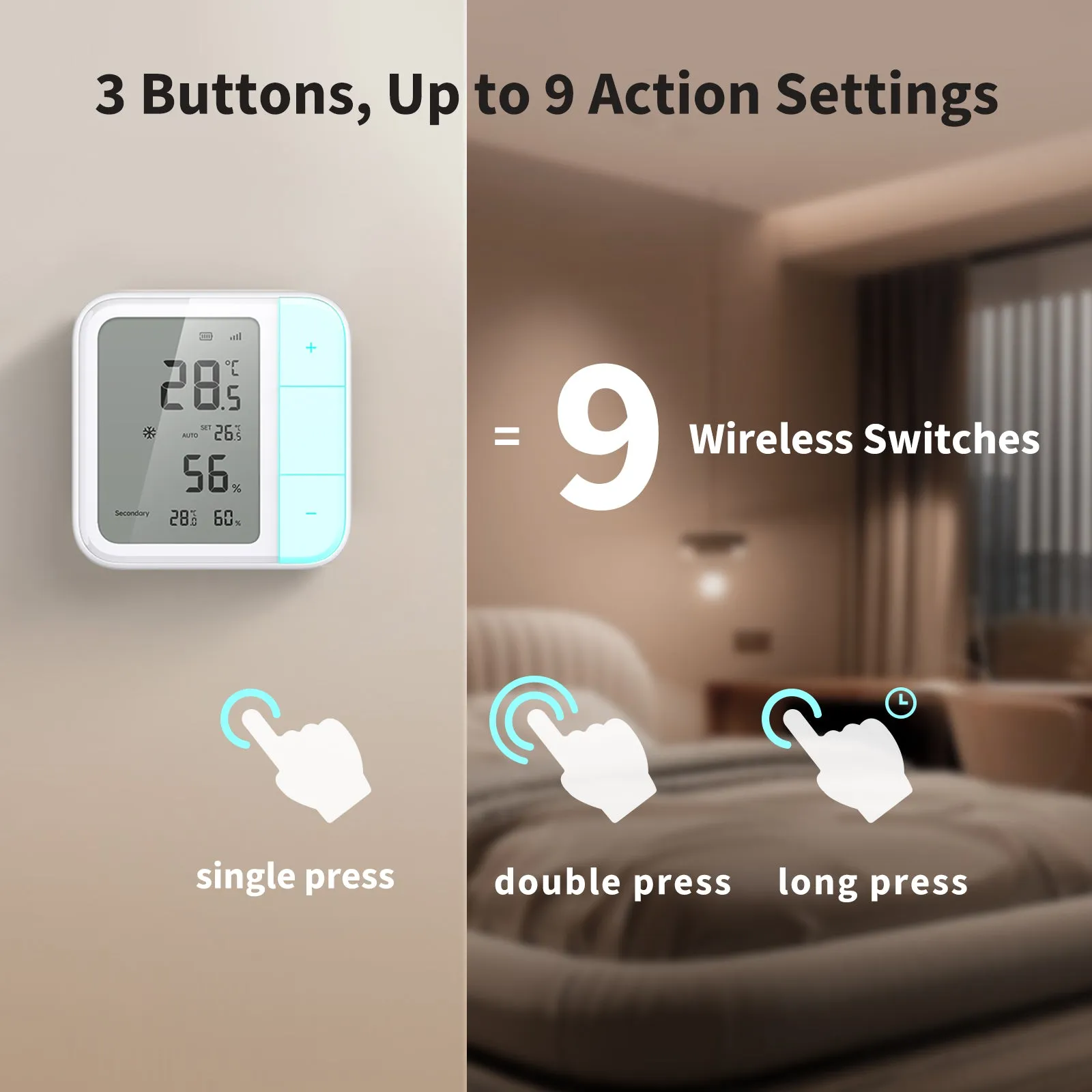 Aqara Climate Sensor W100 - temperature and humidity sensor
