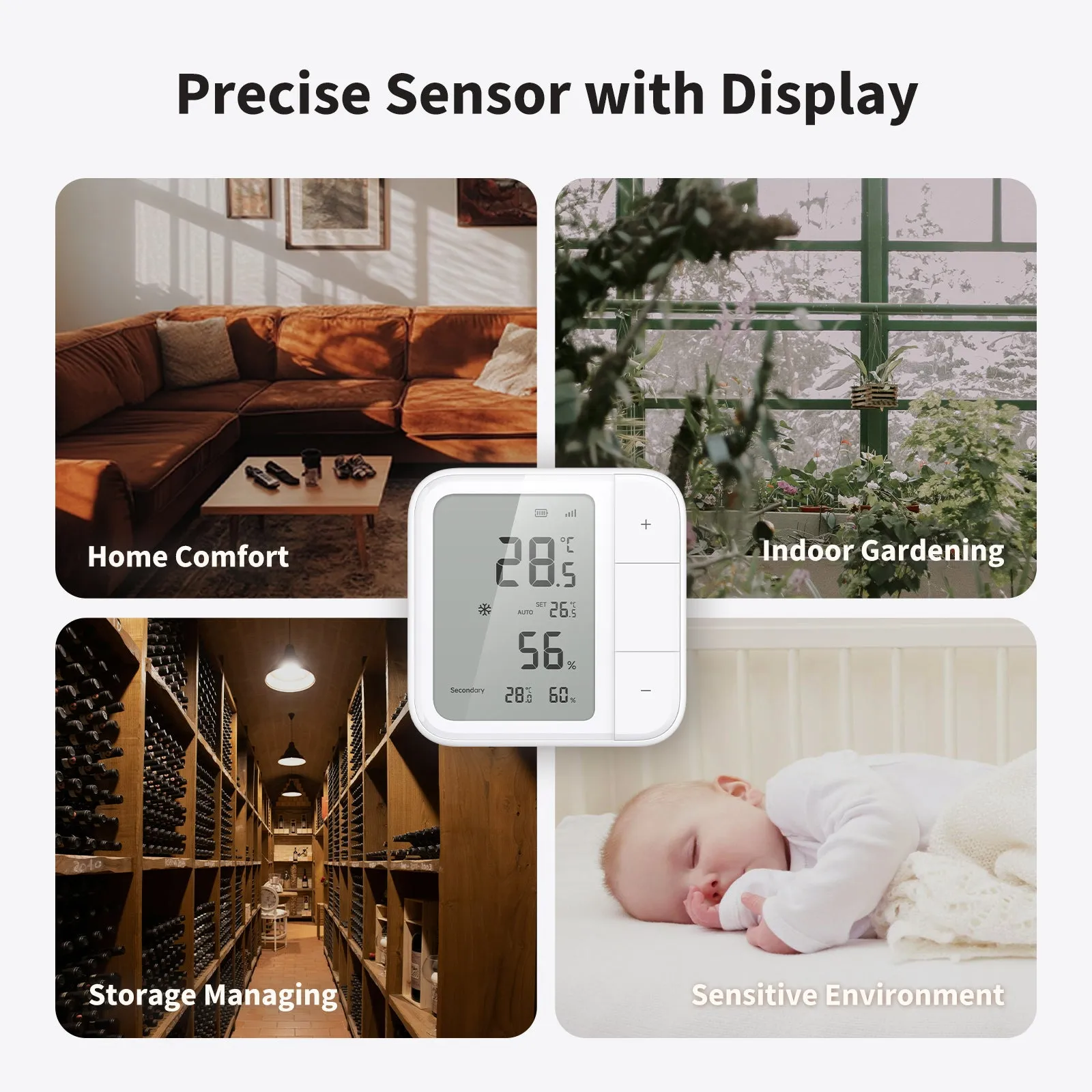 Aqara Climate Sensor W100 - temperature and humidity sensor