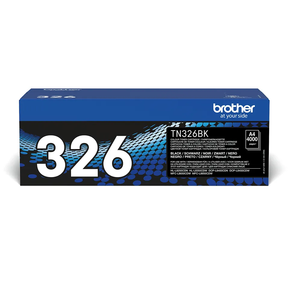 Brother TN-326BK High Yield -laserv&auml;rikasetti, musta