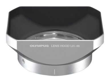 OLYMPUS LH-48 LENS HOOD (METAL) M1220 SILVER