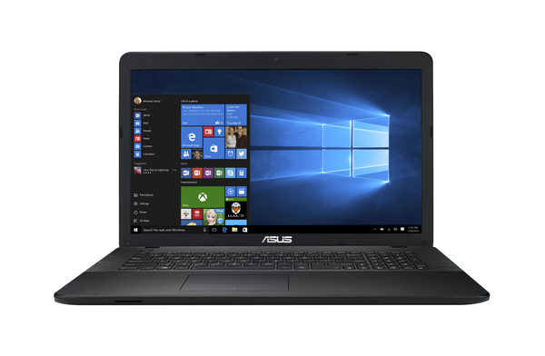 Asus 17.3" VivoBook, 1 Tb, Win 10 - b&auml;rbar dator, m&ouml;rk