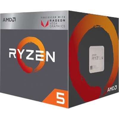 AMD Ryzen 5 2400G 3,60 GHz, AM4 -suoritin, tray