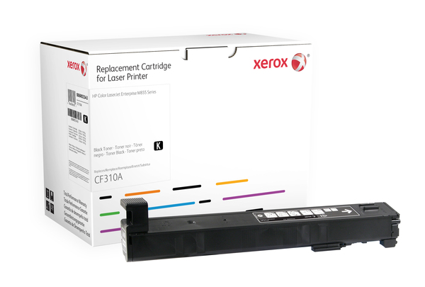 Xerox - Musta - v&auml;riainekasetti (vastaavuus: HP CF310A) malleihin HP Color LaserJet Enterprise M855dn, M855x+, M855x+ NFC/Wireless direct, M855xh