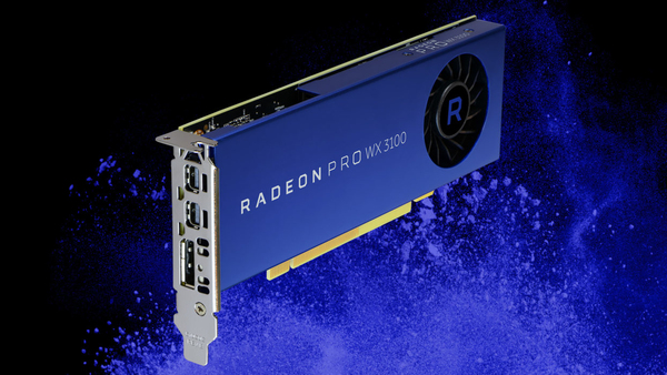 AMD Radeon Pro WX 3100 4GB - grafikkort