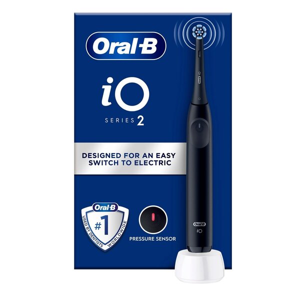 Oral-B iO2 Electric Toothbrush, Night Black