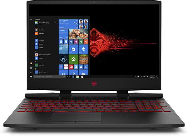 HP 15.6" Omen, 12 GB / 1128 GB HDD+SSD, GTX 1050 2GB, Win 10 Home - gaming notebook, Charcoal