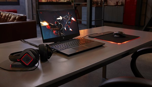 HP 15.6" Omen, 12 GB / 1128 GB HDD+SSD, GTX 1050 2GB, Win 10 Home - gaming notebook, Charcoal