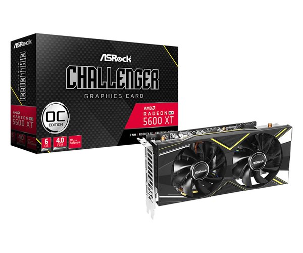 ASRock Radeon RX 5600 XT Challenger 6GB OC﻿ - graphics card