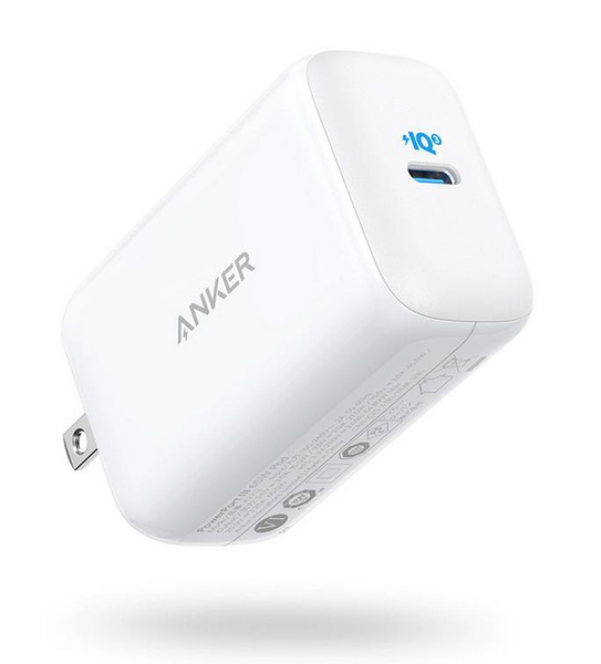 Anker PowerPort III Pod 65W, USB-C, 3 Plugs, White