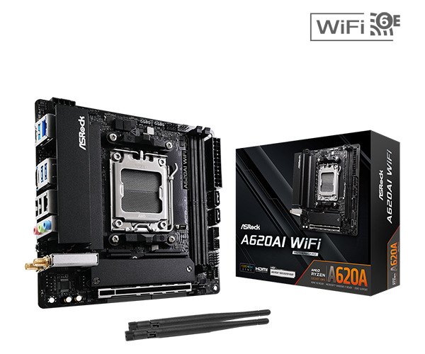 ASRock A620AI WIFI AM5 Mini-ITX -emolevy