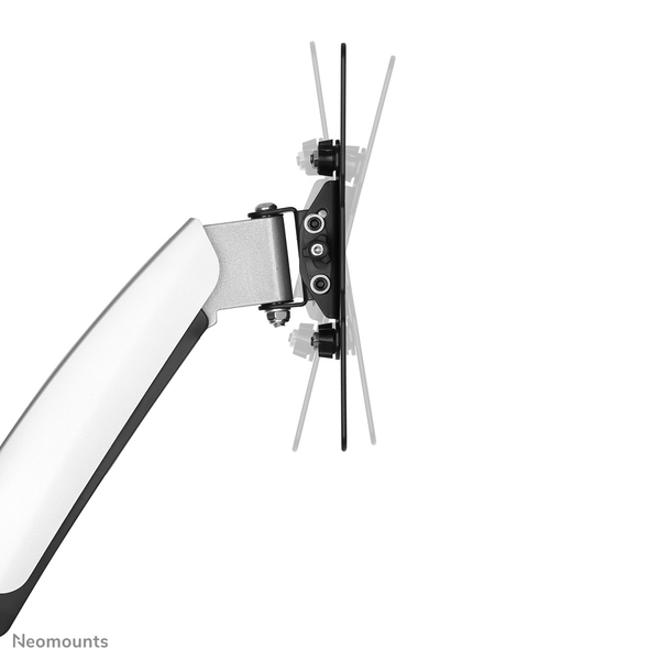 NEWSTAR Wall Mount 10-40Inch tilt 2 Pivot Max 20kg Silver