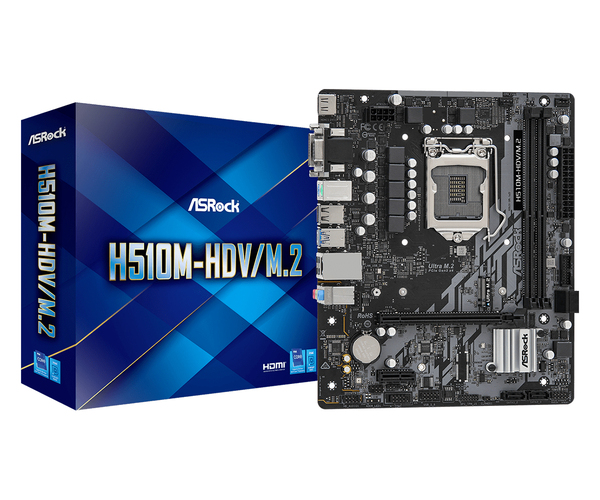 ASRock H510M HDV M mATX - moderkort