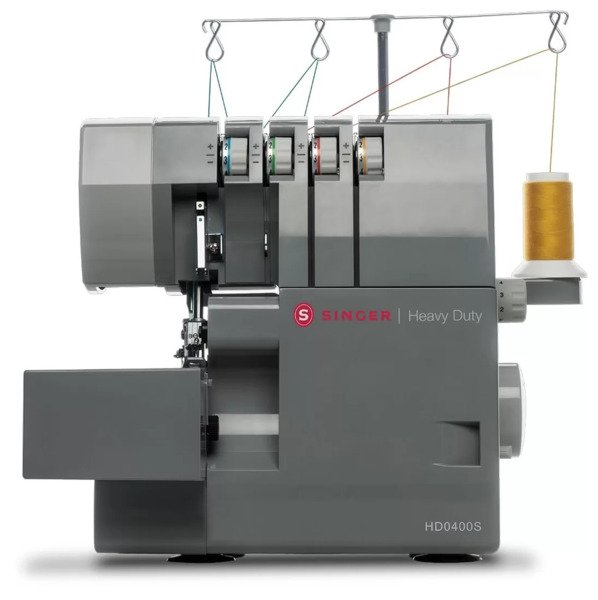SINGER Heavy Duty HD0405S overlockmaskin, m&ouml;rkgr&aring;