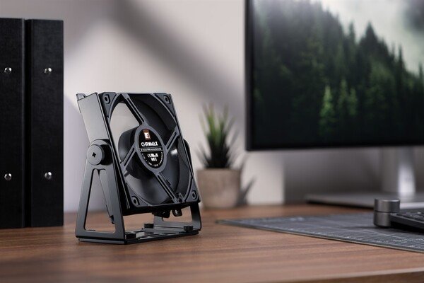 Noctua NV-FM1 Sv&auml;ngbart multifunktionellt fl&auml;ktf&auml;ste f&ouml;r 120 och 140 mm fl&auml;ktar