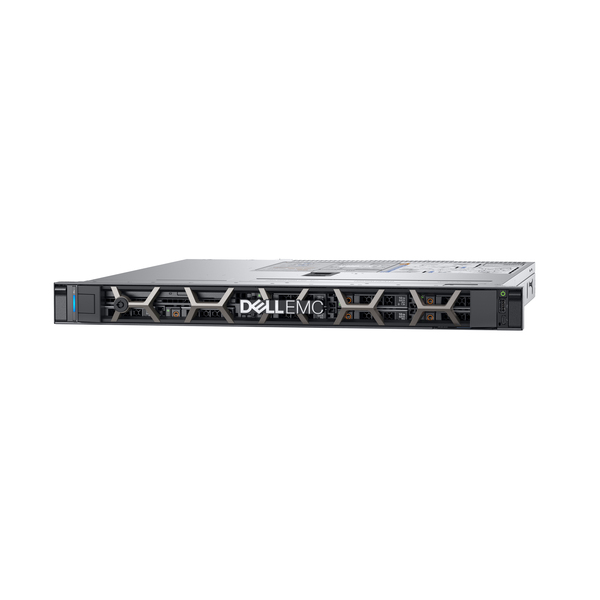 PowerEdge R340 Intel Xeon E-2234G (8M Cache, 3.6 GHz) turbo (71W) 16GB (1x16GB) 2666MHz DDR4 UDIMM ECC 1x 1TB SATA (7.2k rpm) 2.5" Hot-Plug  no Graphics Sliding