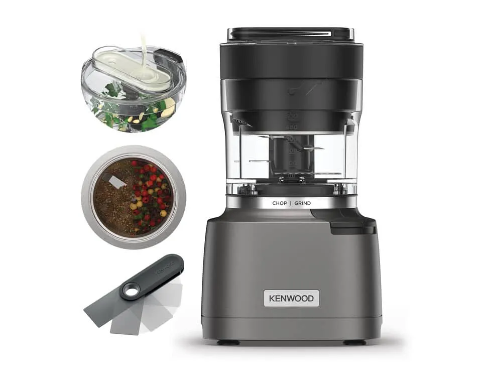 Kenwood DuoPrep CHP80.000SI 800 W 0,5 l hackare/kvarn, silver/transparent