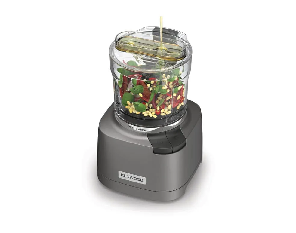 Kenwood DuoPrep CHP80.000SI 800 W 0,5 l hackare/kvarn, silver/transparent