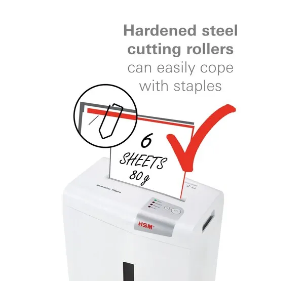 Shredstar shredder X6pro 2x15 crosscut P5