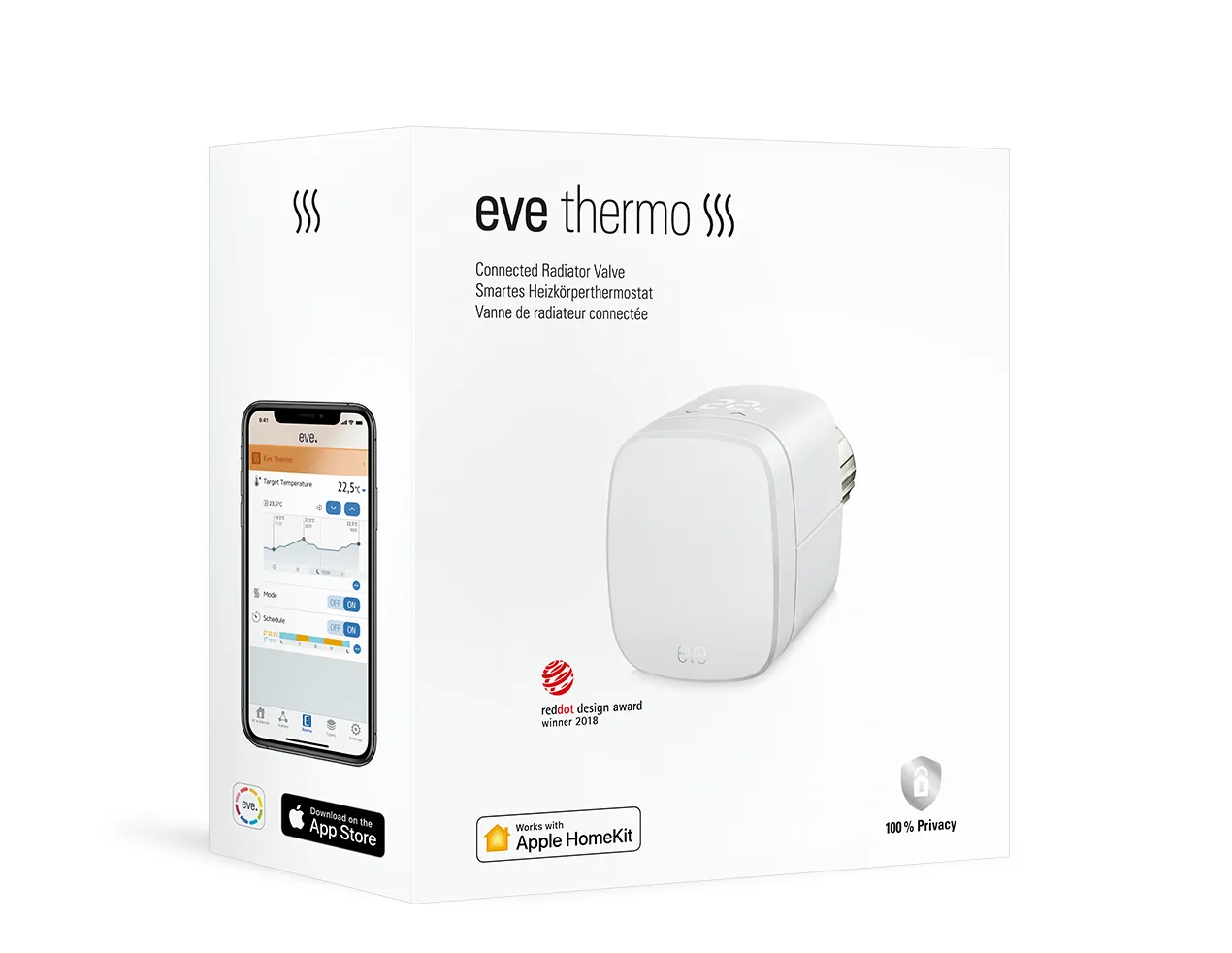 EVE - Thermo Thermostatic Radiator Valve (2020) HomeKit