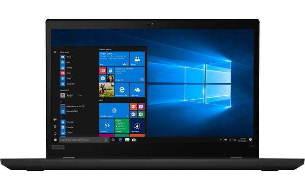 Kunnostettu Lenovo ThinkPad T15 Gen 2 15.6", i5-1135G7, 16 Gt, 240 Gt SSD, Win 11 Pro, musta (Erinomainen kunto)