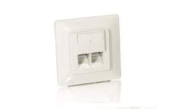 2-PORT FLUSH MOUNTED OUTLET