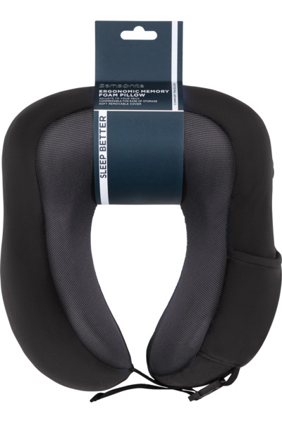 Samsonite TA Revolution Memory Foam -matkakaulatyyny, musta