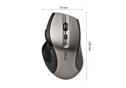 TRUST MAXTRACK WIRELESS MOUSE - WIRELESS MOUSE SIZE L