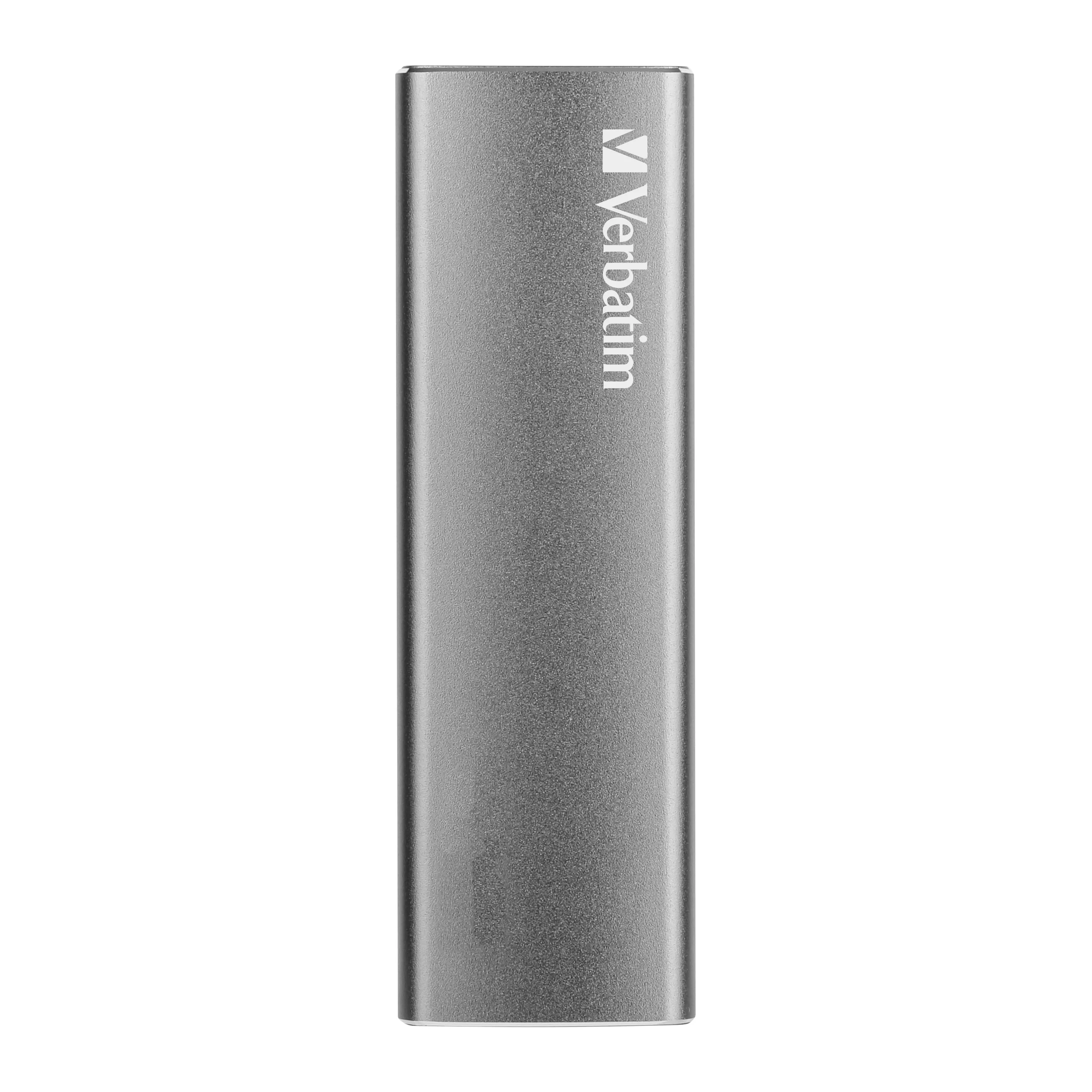 Verbatim VX500 1 TB extern SSD med USB 3.2 Gen 2 (USB-C), portabel, silver
